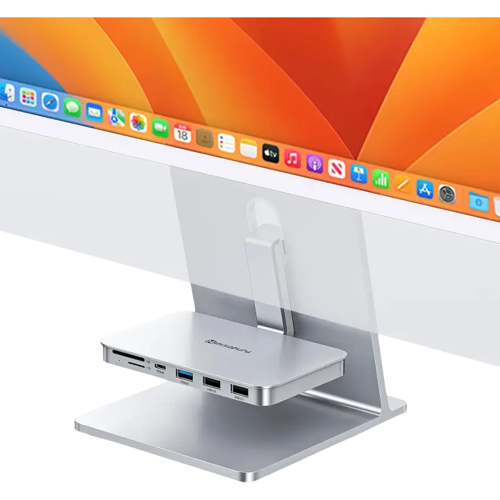 Minisopuru USB Hub para iMac 2021/2023 Interfaz Hardware de USB-C de Alta Velocidad 10Gbps - 1