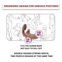 Vibrador Telescópico Doble Cabeza Dispositivo de Placer Sensual para Mujeres - details 6