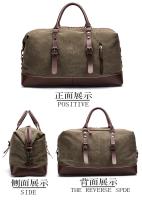 Bolsas de viaje de cuero de lona originales para hombres, bolsa de equipaje de mano, bolsa de lona, bolso de viaje grande, bolsa de fin de semana, envío directo - details 19