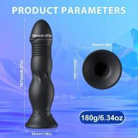 Embalaje privado SEXY Inalámbrico Bluetooth Telescópico Anal Plug Vibrador APP Remoto Vibrador Dildo Masculino Estimulador de Próstata Juguete Sexual para Hombres Gay - details 13