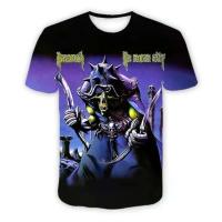 Camiseta con estampado 3D de Nazareth Band para hombre y mujer, camiseta de manga corta con movimiento Haruku Hip Hop, secado rápido y transpirable - details 1