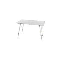 Mesa de Camping Plegable de Jardín de Trabajo de Balcón Aluminio, con Bolsa, Altura Ajustable, 90x52,2X (45-69) cm - details 13