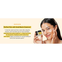 perfect pair with snail mucin essence provides hydration boost for all seasons highly recommend