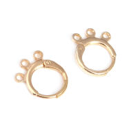 Aretes de Cuerda de Metal Dorado de 18K Diseño Redondo Rectangular de Alta Calidad - details 117