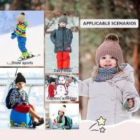 Gorro de punto para bebé recién nacido, cálido gorro redondo, doble uso, madre y bebé, nuevo, otoño e invierno - details 4