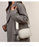 Nuevo Bolso de Cámara de Cuero Tendencia Primera de Piel de Vaca con Pelo - details 9