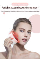 Herramientas faciales eléctricas Gua Sha - Herramienta para esculpir el rostro/Dispositivo de elevación Masajeador con vibración calentada y luz roja - details 0