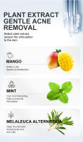 RtopR Mango crema Facial antiacné Gel removedor de espinillas remedio reduce los poros ungüento nutritivo tratamiento del acné cuidado Facial - details 2