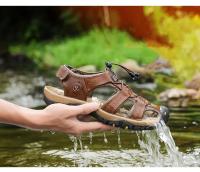 Zapats Casuales de Verano para Hombres y Mujeres  Sandalias Transpirables con Suela Gruesa y Cierre de Punta Aqua para Senderismo y Pesca - details 2