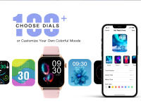 Reloj mujer inteligente exterior deporte Bluetooth llamada Voz podómetro ritmo cardíaco Reloj de presión arterial - details 2