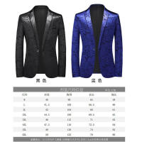 Nuevo traje de moda fino informal de negocios para primavera y otoño, abrigo individual superior para hombre occidental - details 0