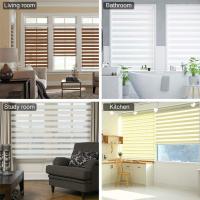 Doble Capa Noche y Día, Tejido, Fácil de Instalar para Ventanas y Puertas, Protección Solar - details 7