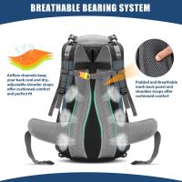 Mochila de Deportes al Aire Libre Impermeable de 50L Ideal para Senderismo, Montañismo, Expediciones de Camping y Viajes - details 4