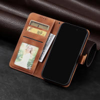 Funda clásica de cuero para teléfono móvil, carcasa con soporte para Xiaomi Redmi Note 13 Pro Plus 13R 12 Turbo 11 11S 10 10S 10T 9S 13C 12C 11A A3 - details 9