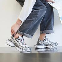 Zapatos deportivos de lujo para mujer, zapatillas informales con cordones, Tenis transpirables, entrenadores planos, tendencia de moda - details 34