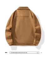 Chaqueta de Gamuza para Hombre Primavera-Otoño Versátil Casual Ligera y Moderna - details 1