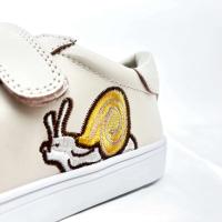 Zapatos infantiles de cuero para deportes al aire libre profesionales con gancho y bucle - details 8