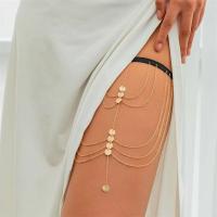 Joyería de Cuerpo de Estrellas de Secuencia de Cinturón de Pierna de Multilayer Elástico Boho - details 1