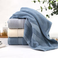 Supermercado peinado algodón satén archivo toalla de baño hogar baño diario adulto suave absorbente algodón - details 2