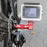 Soporte fijo para cámara de acción, soporte de montaje, soporte de Motor de aluminio, soporte de espejo retrovisor duradero General para bicicleta - details 10