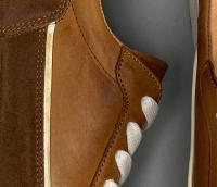 Zapatos deportivos de plataforma transpirables de cuero nuevos, estilo retro Forrest Gump - details 17
