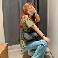 Bolso bandolera de nailon para mujer, informal e impermeable, estilo vintage coreano - details 5