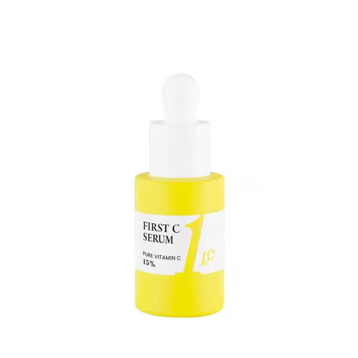 LIZK First Pure Vitamin C 15% Serum Face 20ml/0.68fl.oz Manchas oscuras, control de imperfecciones, mejora la firmeza de la piel, mejora, aceite - 1