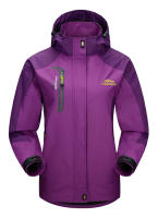Chaqueta de Camping y Senderismo para Mujer Impermeable y a Prueba de Viento - details 9