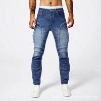 2025 Nuevos pantalones vaqueros de ocio para motocicleta, pantalones para montar en motocross todoterreno, diseño con cremallera, múltiples bolsillos. - details 1