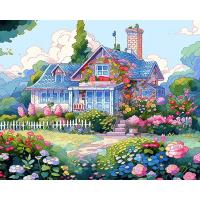 Pintura al número Ruopoty 40x50cm en lienzo moderno arte de mano para decoración del hogar kit de arte DIY película de propylento - details 0