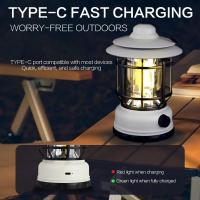 Linterna de caballo Retro recargable, luz LED multifuncional para acampar al aire libre, iluminación de tienda de viaje al aire libre, Luz Portátil - details 6
