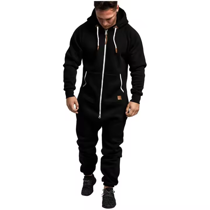 Sui nuevo otoño invierno, traje Wo con capucha, adorno informal Cor, ropa de hombre con poeta - 1
