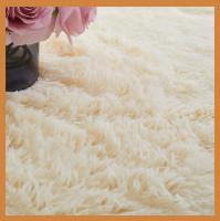 Alfombra de Peluche Blanca para Decoración de Sala de Estar Alfombra Gruesa para Dormitorio Alfombra Suave Antideslizante para Piso Alfombra de Tamaño Grande para Salón - details 8