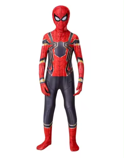 Disfraz de Spiderman para niños y adultos, traje de superhéroe, Miles Morales - 1