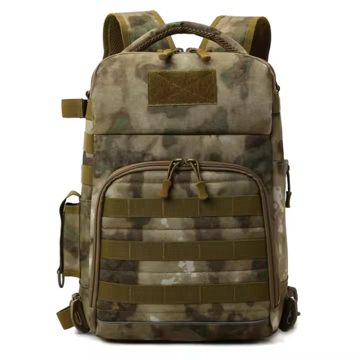 Mochila táctica de camuflaje multifuncional para exteriores para hombres, mochila deportiva de montañismo - 1