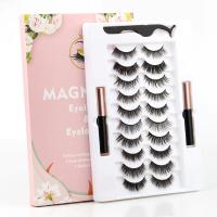 Set de Pestañas Magnéticas Naturales Extensión de Pestañas de Visón Suave - details 2