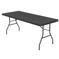 Mantel rectangular elástico de LICRA de 4/6/8 pies, lavable y resistente a las arrugas, cubierta para mesa de Patio, 1 ud. - details 8
