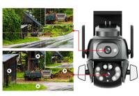 ANSVICAM Cámara de Seguridad Inteligente 4K 8MP Dual Pantalla Seguimiento Automático - details 1