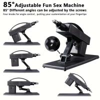Leten, recién llegado, pistola automática silenciosa Love con 8 accesorios para consoladores, productos sexuales de mayor potencia para adultos - details 4