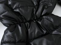 Manténgase abrigado y parece con estilo: chaqueta térmica con capucha para niña con acolchado alternativo de plumón para invierno - details 80