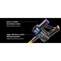 Limpiador Potente de 550W 45Kpa Toca y Enciende Rodillo Anti-Enredo Ligero para el Hogar - details 2