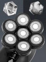 Afeitadora Eléctrica 5 en 1 7D para Hombres con Pantalla LED Impermeable Batería Recargable Máquina para Afeitar Cabezas Secas y Húmedas - details 14