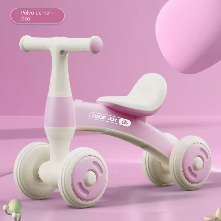 Bicicleta de paseo para bebés ligera y estable: bicicleta de desarrollo del equilibrio para bebés: juguetes infantiles - 1