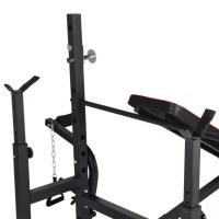 Fitness Tech Banco multiestación reclinable para prensa banca / sentadillas Bancos de ejercicio - details 6