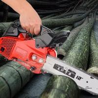 Motosierra de Gasolina Portátil de 12 Pulgadas Herramienta de Corte de Ramas de Bambú Moso para el Hogar Catálogo de Herramientas Eléctricas al Aire Libre de China - details 1