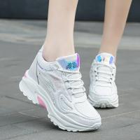 Zapatillas De Deporte Transpirables Con Superficie De Malla Para Mujer, Zapatos De Suela Gruesa Para Papá, Talla Pequeña 33, 40, Primavera Y Otoño - details 22