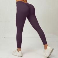 Pantalones de Yoga Ajustados Forma de Melocotón Sin Líneas Odd Ideales para Entrenamiento en Gimnasio Ropa Deportiva de Primavera/Verano - details 3
