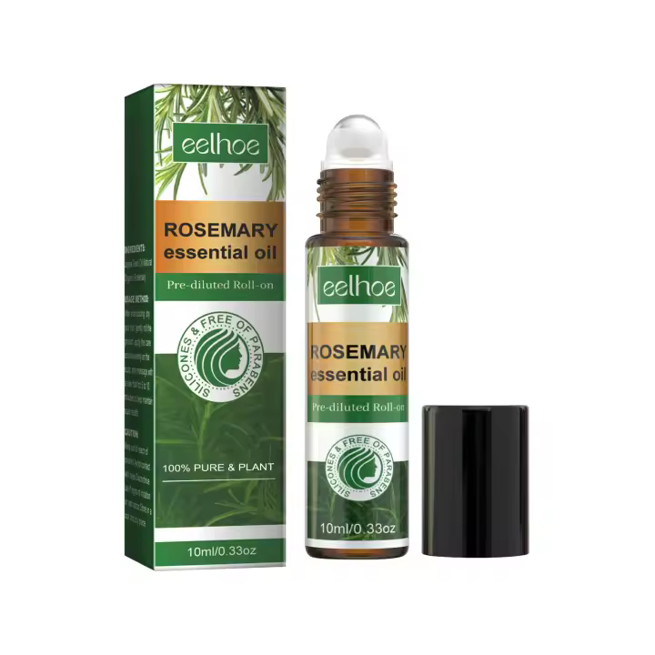 Tratamiento para el cuidado del cuero cabelludo con romero, raíces fuertes e hidratantes, bola de pelo gruesa para la línea del cabello - 1