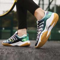 Nuevo 2025 marca de alta calidad predator zapatos de tenis de fútbol de interior antideslizantes de goma talla grande 46 zapatillas de entrenamiento de bádminton para mujer - details 11