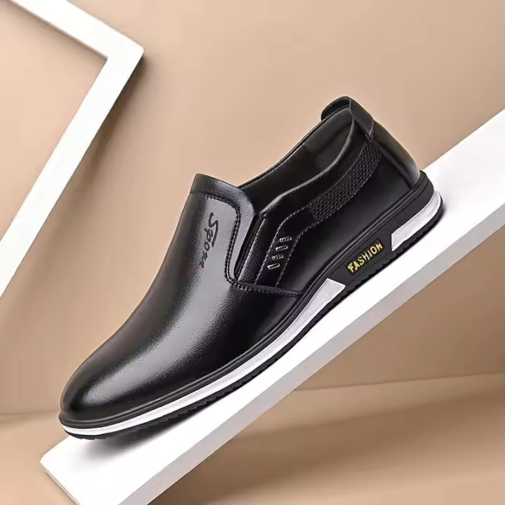 Vestir zapatos casuales de hombre. - 1